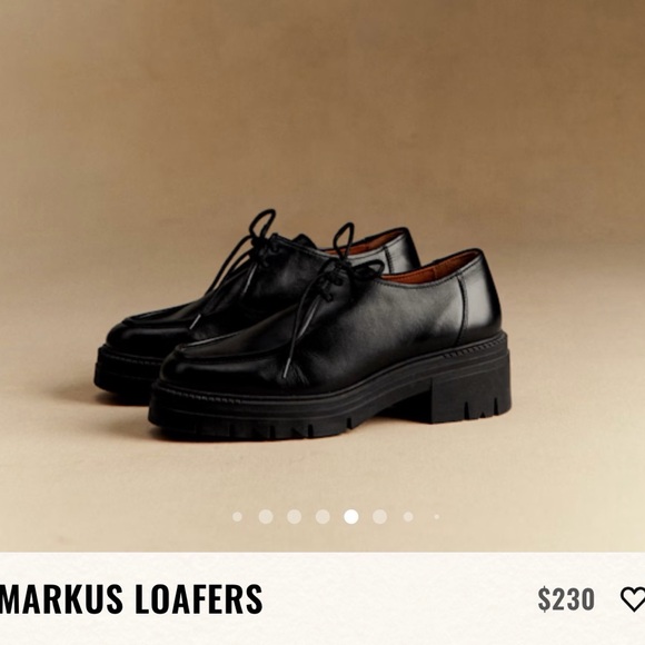 Sezane Shoes - Sezane Markus Derbies Loafers Glossy Black Size 7